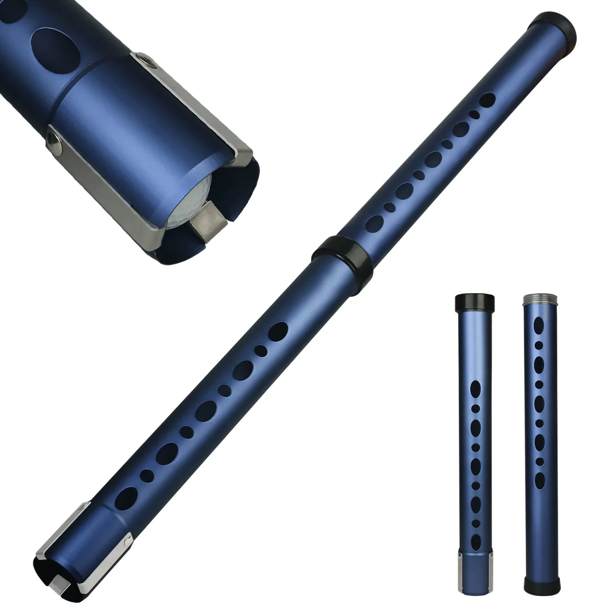 Golf Aluminum Ball Picker Tube, Easy Disassembly Lightweight Detachable Portable Golf Ball Retriever Golf Accessories
Golf Aluminum Ball Picker Tube, Easy Disassembly Lightweight Detachable Portable Golf Ball Retriever Golf Accessories