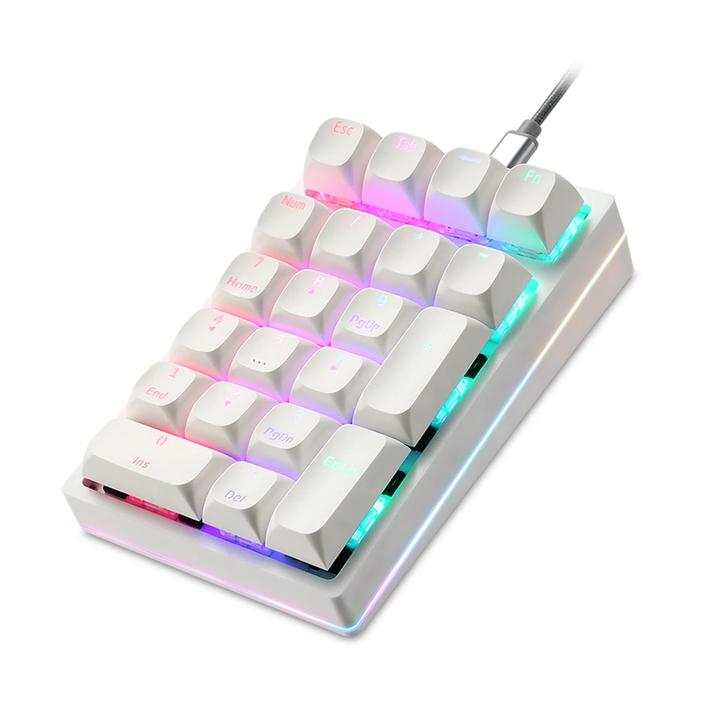 K24Pro 21Keys Number Pad Mechanical Numeric Keypad Hot-Swap Wired Motospeed Numpad Gaming Mini Keyboard Programming Keypads
K24Pro 21Keys Number Pad Mechanical Numeric Keypad Hot-Swap Wired Motospeed Numpad Gaming Mini Keyboard Programming Keypads