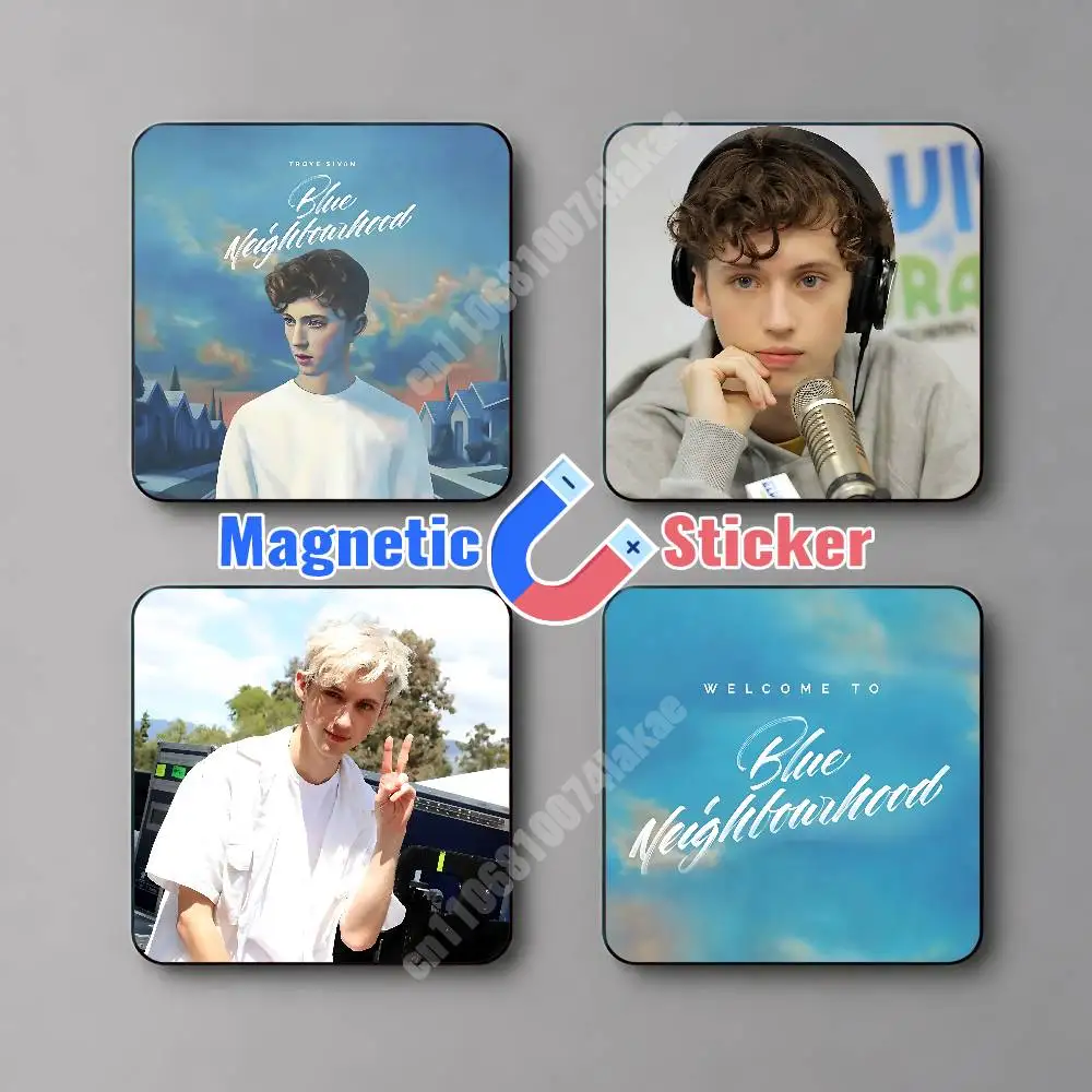 T-Troye Sivan-S Blue Neighbourhood Magnetic Sticker Reflective Fridge Decal for Metal Surfaces Magnet Sign
T-Troye Sivan-S Blue Neighbourhood Magnetic Sticker Reflective Fridge Decal for Metal Surfaces Magnet Sign