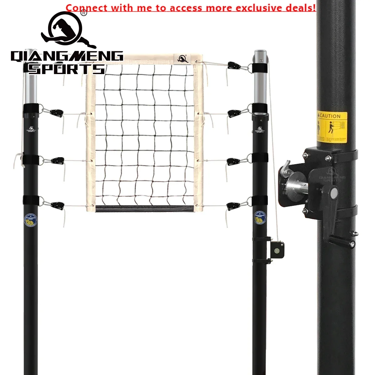 High Quality Volleyball Tennis Post Sturdy And Durable Removable Adjustable Steel Volleyball Pole
High Quality Volleyball Tennis Post Sturdy And Durable Removable Adjustable Steel Volleyball Pole