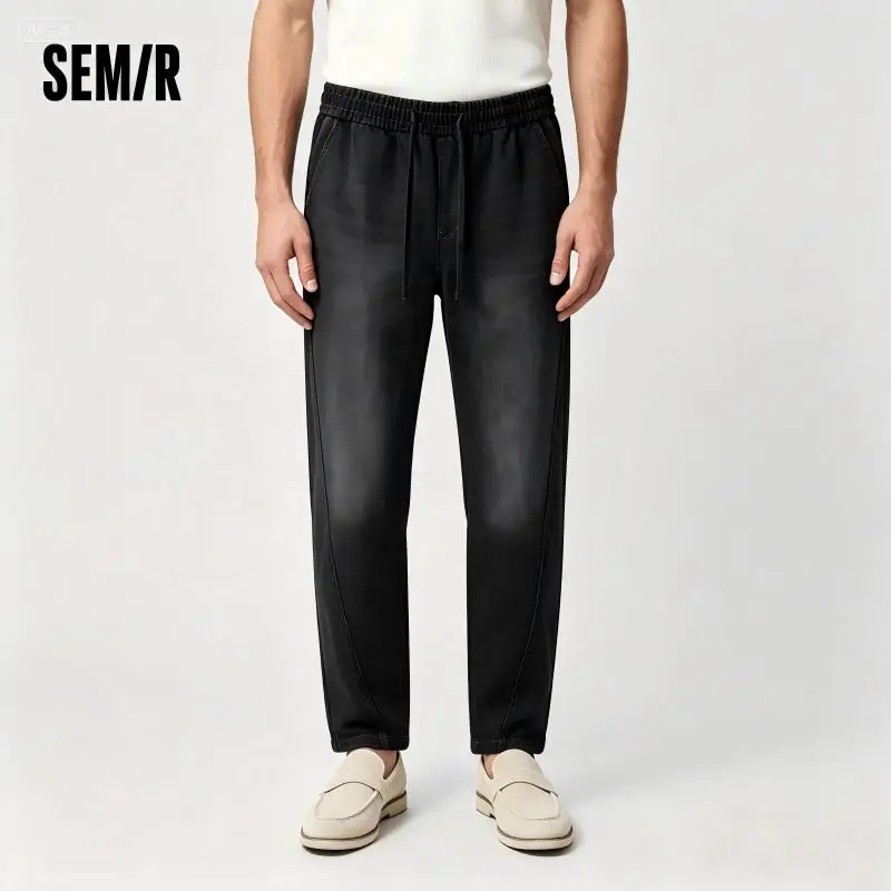 Semir Jeans Men Loose Straight-Leg American Curved Hem 2025 New Summer Long Pants Retro for Casual and Trendy Outfits
Semir Jeans Men Loose Straight-Leg American Curved Hem 2025 New Summer Long Pants Retro for Casual and Trendy Outfits