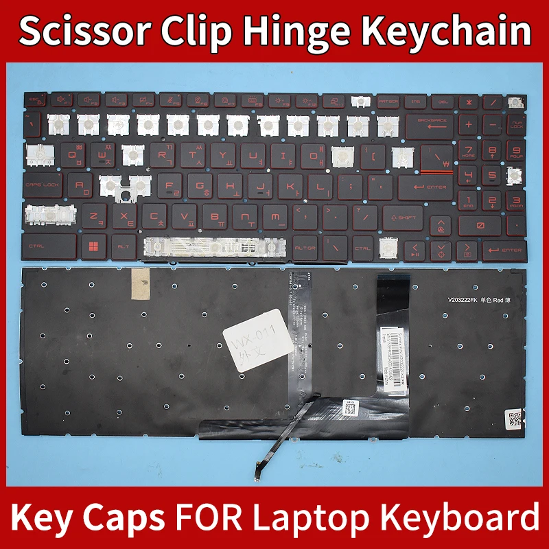 Replacement Keycap Key Cap Scissor Clip Hinge For MSI Z16 GP76 GL66 GF66 GF76 MS-1582/17L1/17H3 17L2
Replacement Keycap Key Cap Scissor Clip Hinge For MSI Z16 GP76 GL66 GF66 GF76 MS-1582/17L1/17H3 17L2