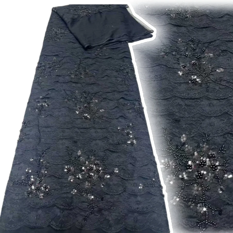 2025 High Quality African Mesh Sequins Lace Fabric French Tulle Lace with Sequins Nigerian Luxury Fabric for Women Dresses C1592
2025 High Quality African Mesh Sequins Lace Fabric French Tulle Lace with Sequins Nigerian Luxury Fabric for Women Dresses C1592