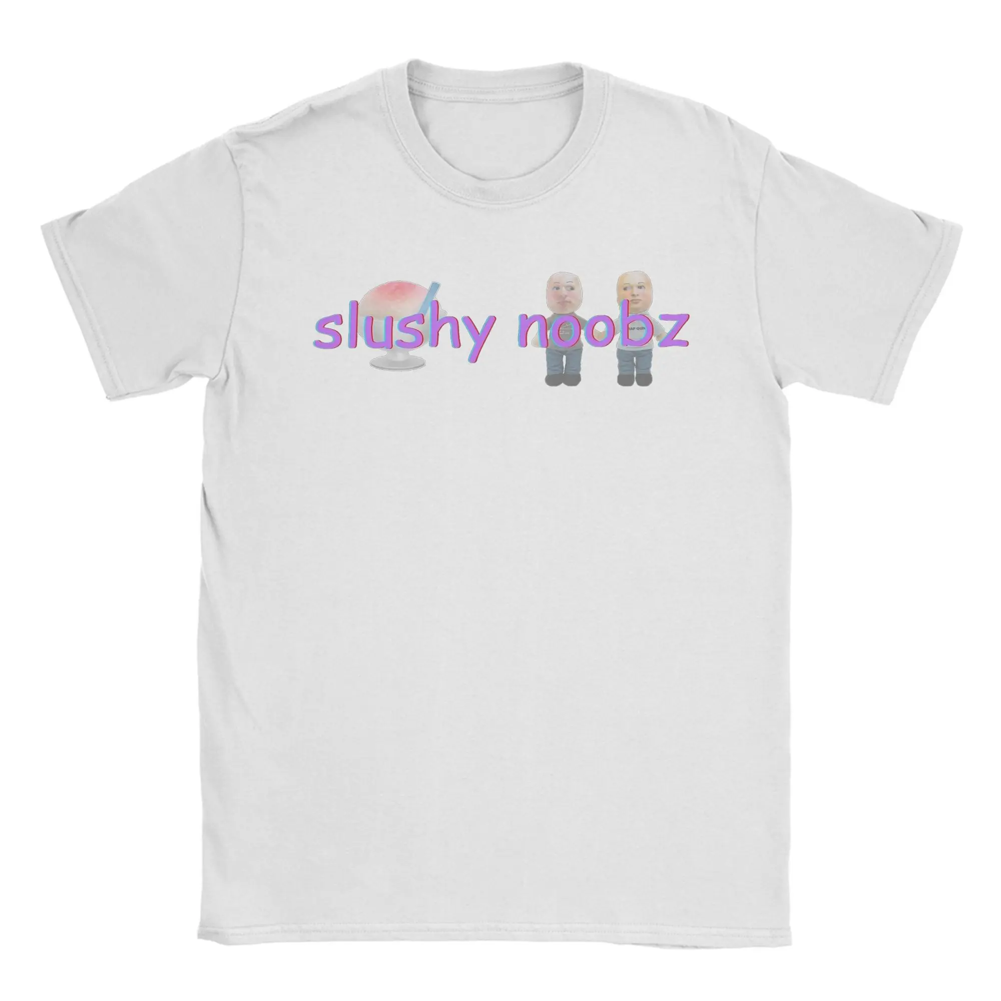 Slushy Noobz Men's T Shirts Vintage Tee Shirt Short Sleeve Crewneck T-Shirts Pure Cotton Summer Clothes
Slushy Noobz Men's T Shirts Vintage Tee Shirt Short Sleeve Crewneck T-Shirts Pure Cotton Summer Clothes