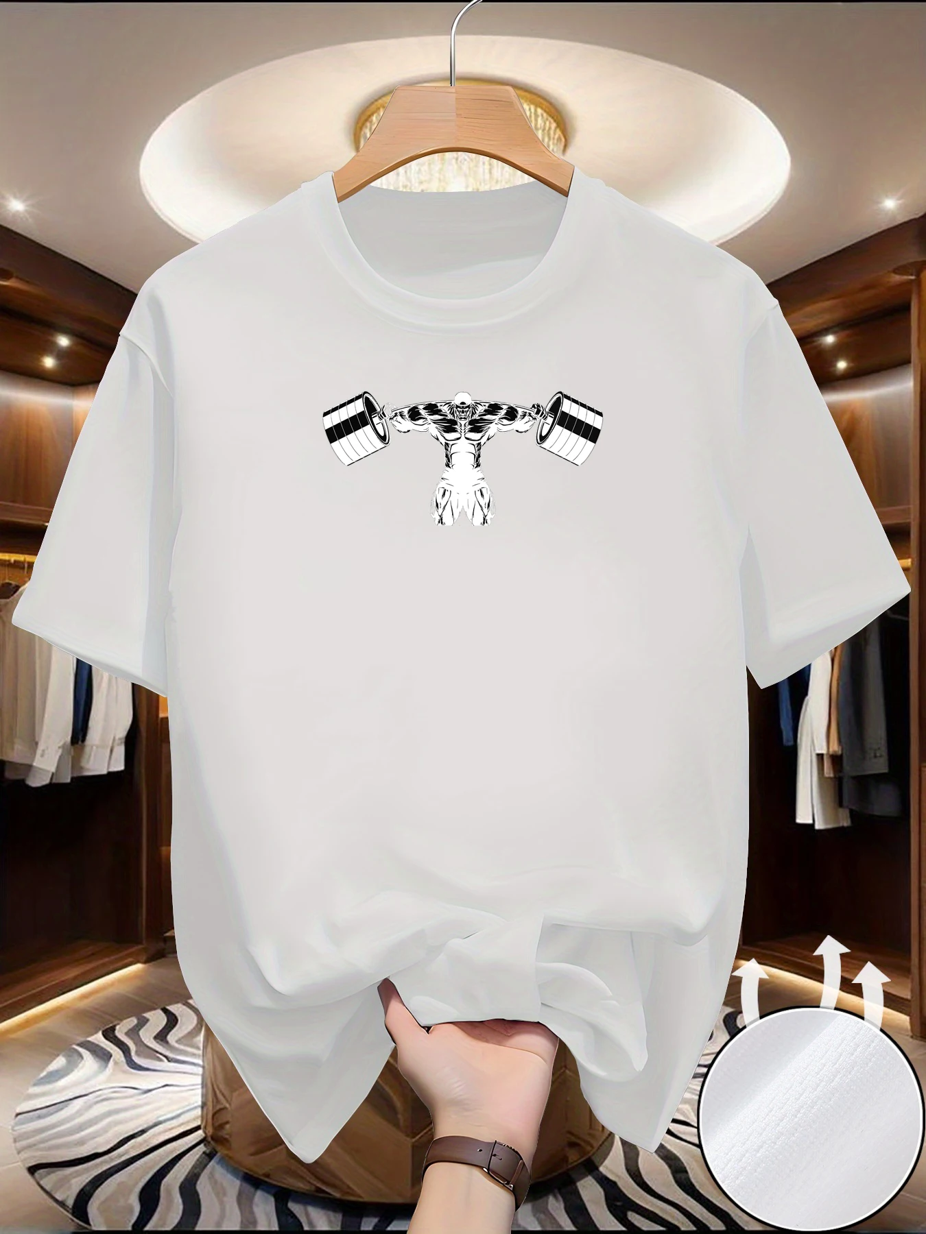 Мужская футболка с гантелями для тяжелой атлетики и 2d принтом в уличном стиле Tough Guys, дышащий легкий спортивный летний облегающий топ для бега в тренажерном зале
Мужская футболка с гантелями для тяжелой атлетики и 2d принтом в уличном стиле Tough Guys, дышащий легкий спортивный летний облегающий топ для бега в тренажерном зале