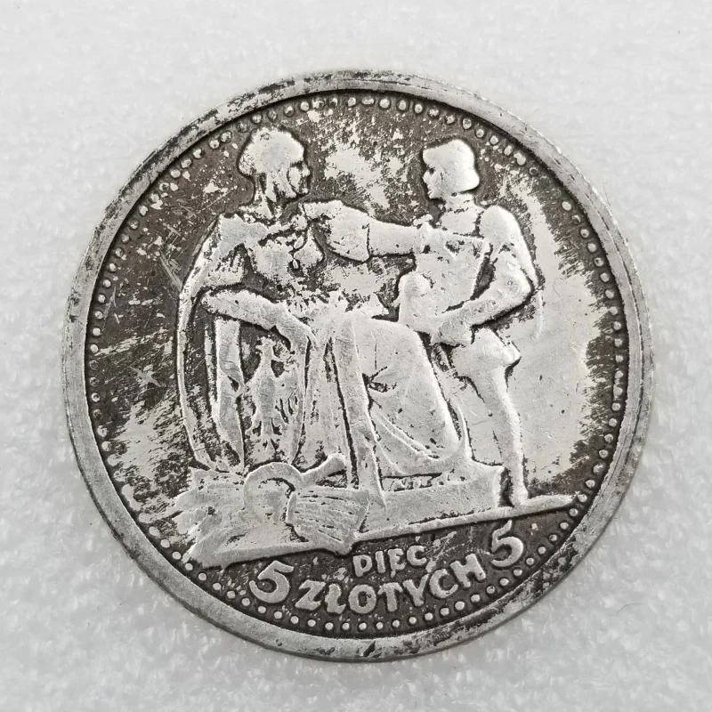 Antique-style Handicrafts1925Brass Material Polish Brass Silver Plated Antique Silver Dollar Wholesale#0128Commemorative coin
Antique-style Handicrafts1925Brass Material Polish Brass Silver Plated Antique Silver Dollar Wholesale#0128Commemorative coin