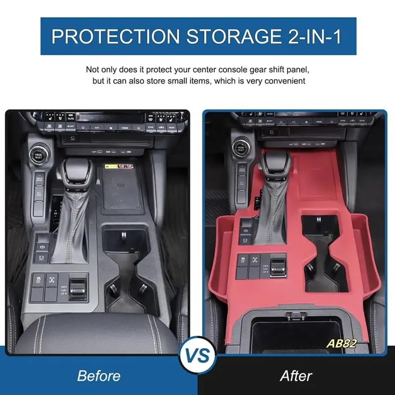 Center Console Panel Silicone Storage Box For Toyota Land Cruiser 250 Prado J250 LC250 2024 2025 Wireless Charging Pad
Center Console Panel Silicone Storage Box For Toyota Land Cruiser 250 Prado J250 LC250 2024 2025 Wireless Charging Pad