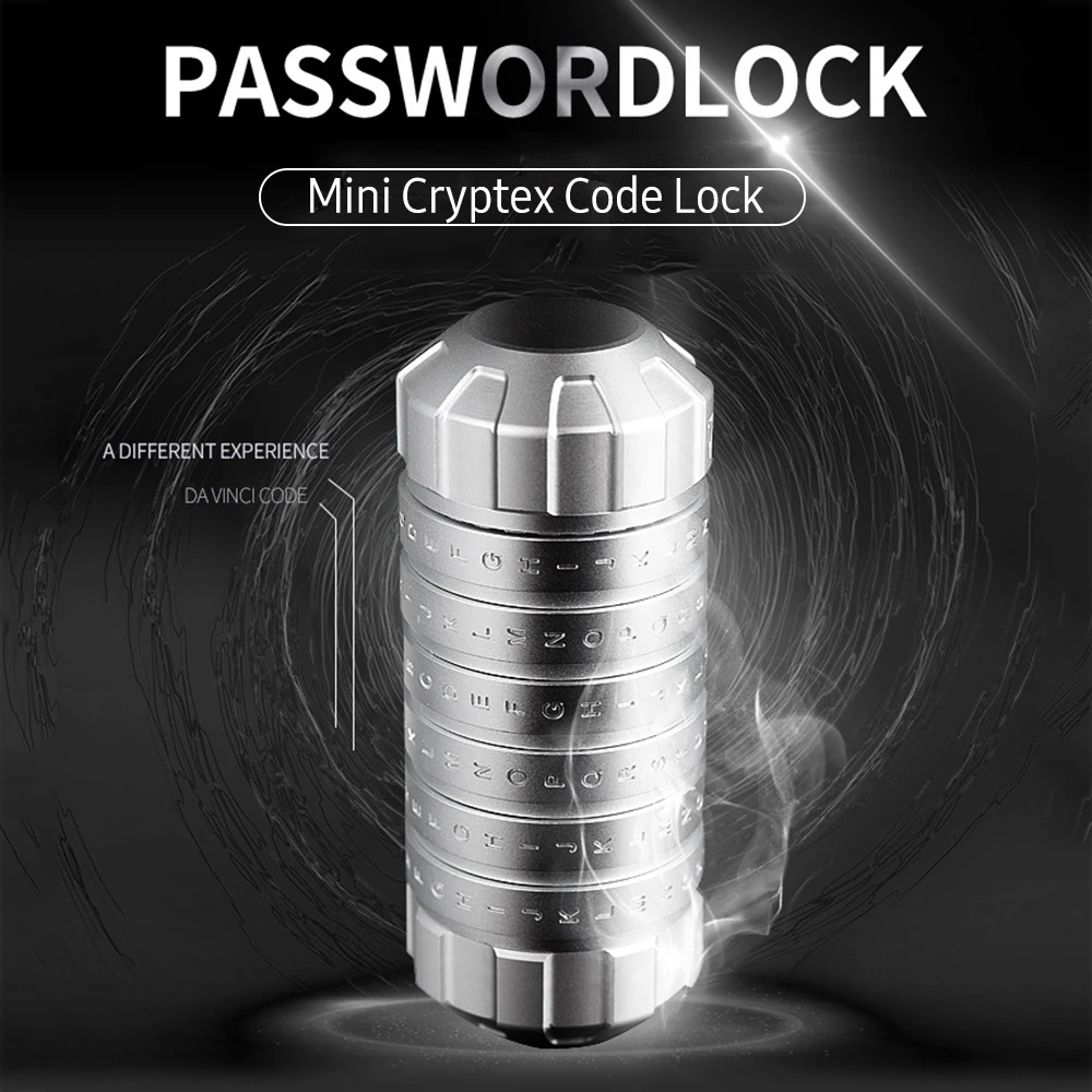 Valentine\u0027s Day Gift Mini Cryptex Lock Valentine's Day Delicate Interesting Romantic Birthday Gifts Silver
Valentine\u0027s Day Gift Mini Cryptex Lock Valentine's Day Delicate Interesting Romantic Birthday Gifts Silver