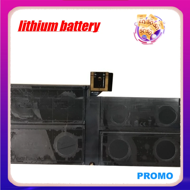 Новый сменный аккумулятор для ноутбука 7,57 В 5940 мАч DYNM02 G3HTA038H для Microsoft Surface Pro 5 1796,Pro 6 1807 1809 серии 12,3 дюйма
Новый сменный аккумулятор для ноутбука 7,57 В 5940 мАч DYNM02 G3HTA038H для Microsoft Surface Pro 5 1796,Pro 6 1807 1809 серии 12,3 дюйма