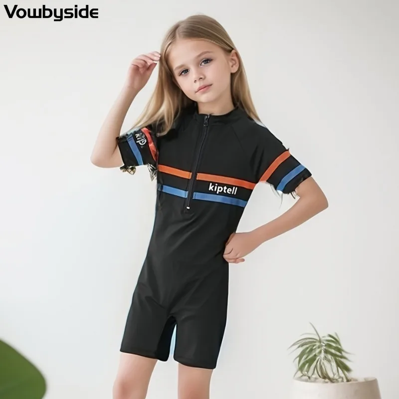 4-14Y Children's Swimsuit Boys Girls Swimwear Sports Jumpsuit Swim One-Piece Suits
4-14Y Children's Swimsuit Boys Girls Swimwear Sports Jumpsuit Swim One-Piece Suits
