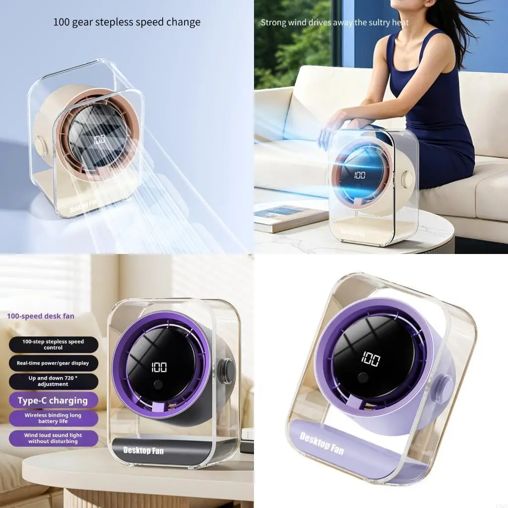 F92F Quiet Desk Fan With 100 Variable Speeds And Flexible for Bedroom Home
F92F Quiet Desk Fan With 100 Variable Speeds And Flexible for Bedroom Home