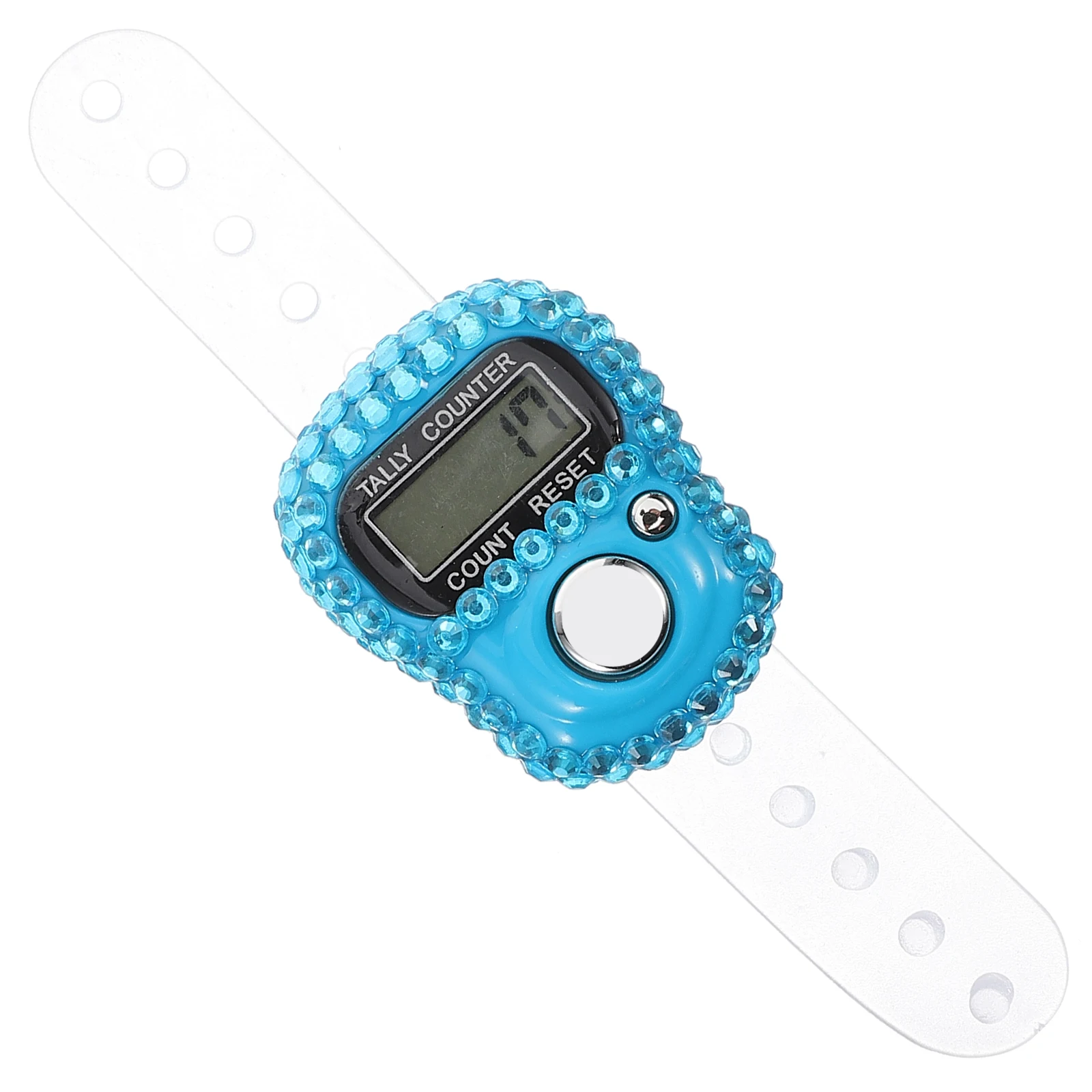 Mini Ring Counter Blue Electronic Resettable Finger Tally Counter for Sports Exercise Knitting Handheld Digital Practical
Mini Ring Counter Blue Electronic Resettable Finger Tally Counter for Sports Exercise Knitting Handheld Digital Practical