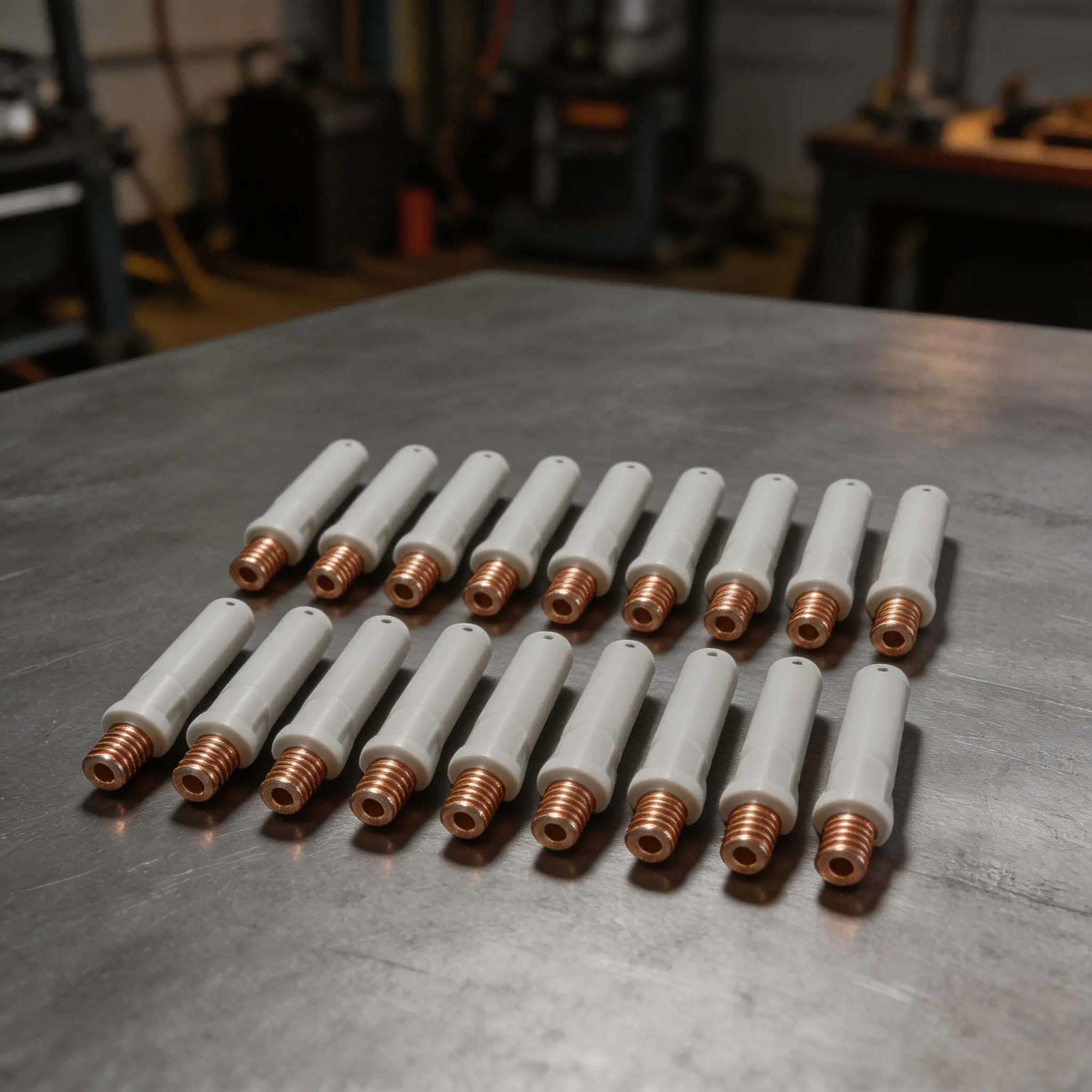 20PCS Non-Stick Coating Welding Tips Welding Torch Accessory For 15AK 40*0.8mm Manufacturing Metal Processing Accessories
20PCS Non-Stick Coating Welding Tips Welding Torch Accessory For 15AK 40*0.8mm Manufacturing Metal Processing Accessories