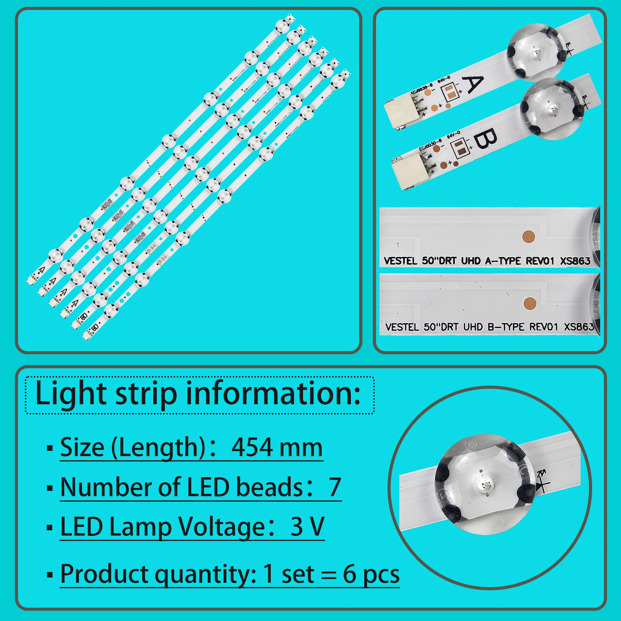 Светодиодная лента подсветки для 505A63DB 50HK15W64I 50HT1500UD ULV50TS292SMART D50U600MUCWIL MD32025DEN 50SBU700 
Светодиодная лента подсветки для 505A63DB 50HK15W64I 50HT1500UD ULV50TS292SMART D50U600MUCWIL MD32025DEN 50SBU700