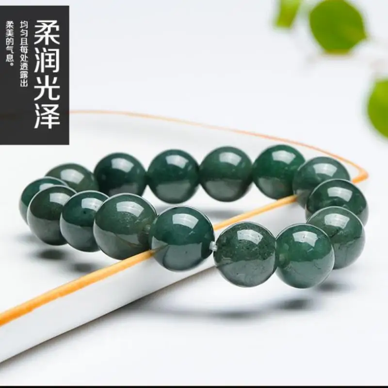 13mm Natural Myanmar Jadeite Jade Bracelet Men Women Healing Gemstone Fine Jewelry Genuine Grade A Burma Jade Bracelets Bangle
13mm Natural Myanmar Jadeite Jade Bracelet Men Women Healing Gemstone Fine Jewelry Genuine Grade A Burma Jade Bracelets Bangle