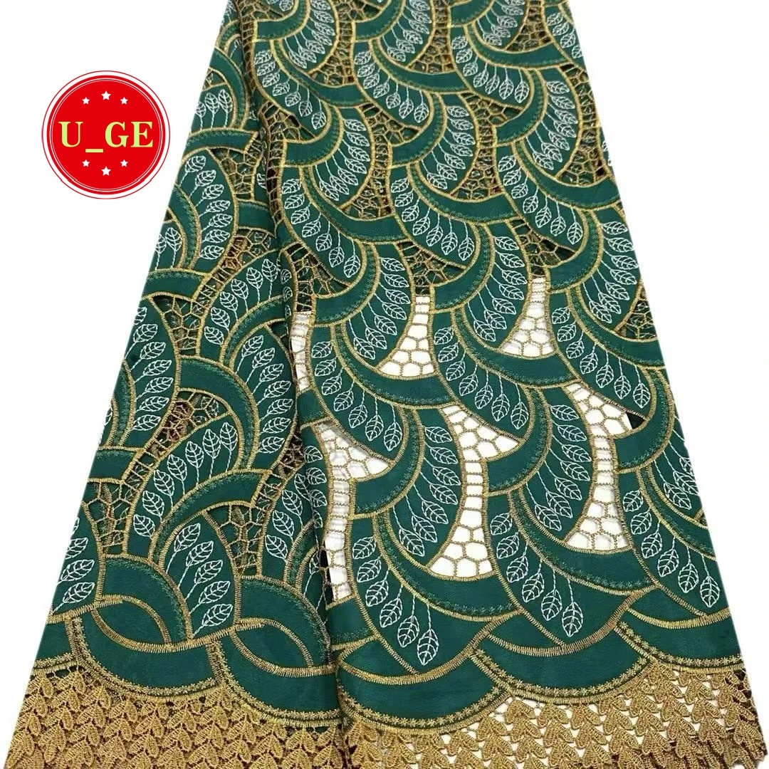 2025Latest Delicate Best Quality Very Soft Laser Cotton Lace fabric For Party Evening Dresses U_Ge2863
2025Latest Delicate Best Quality Very Soft Laser Cotton Lace fabric For Party Evening Dresses U_Ge2863