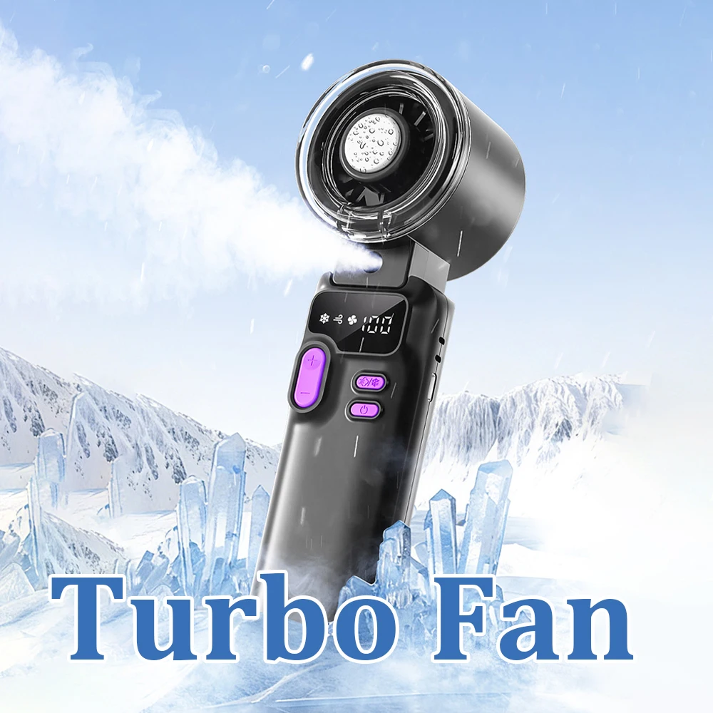 Mini Handheld Fan with Ice Pack & Spray USB Fast Charging Silent High-Speed Air Cooling Portable Fan for Travel Outdoor
Mini Handheld Fan with Ice Pack & Spray USB Fast Charging Silent High-Speed Air Cooling Portable Fan for Travel Outdoor