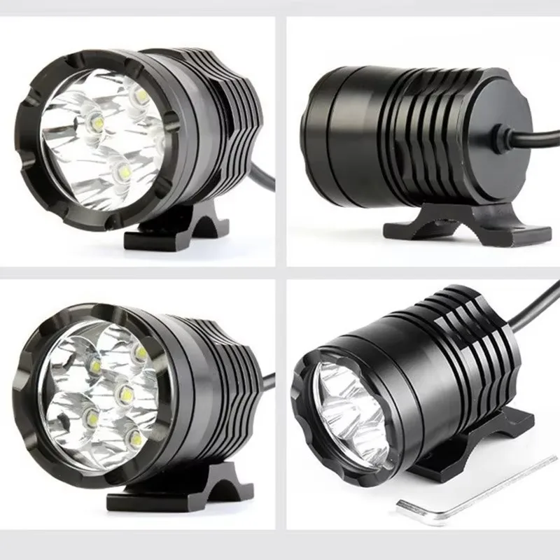 1PCS Motorcycle Headlights Headlights Fog Flashlight Spotlight LED New 6Beads Modified High-power Spotlights Flashing Headlights
1PCS Motorcycle Headlights Headlights Fog Flashlight Spotlight LED New 6Beads Modified High-power Spotlights Flashing Headlights