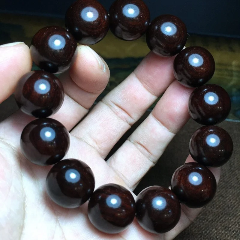 Authentic Indian small-leaf rosewood 20-bead bracelet with a burgundy base gold specks, suitable for both men and women, mad
Authentic Indian small-leaf rosewood 20-bead bracelet with a burgundy base gold specks, suitable for both men and women, mad