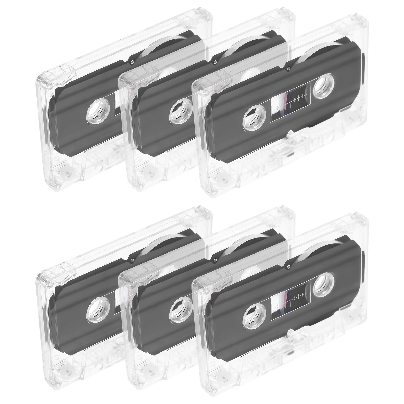 6 pcs Blank Audio Tapes 60-Minute Recordable Cassette Tapes For Digital Recorders Empty Storage Reusable Tape Rolls
6 pcs Blank Audio Tapes 60-Minute Recordable Cassette Tapes For Digital Recorders Empty Storage Reusable Tape Rolls
