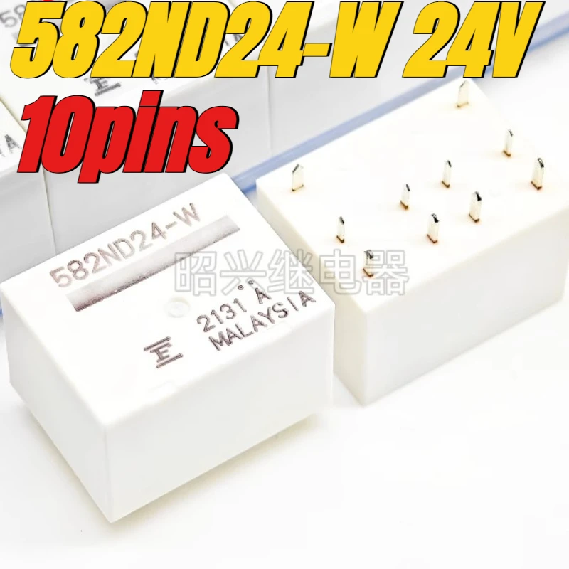 (Brand New Original)1pcs/lot 100% original genuine relay:582ND24-W 24V 10pins Automotive relay
(Brand New Original)1pcs/lot 100% original genuine relay:582ND24-W 24V 10pins Automotive relay