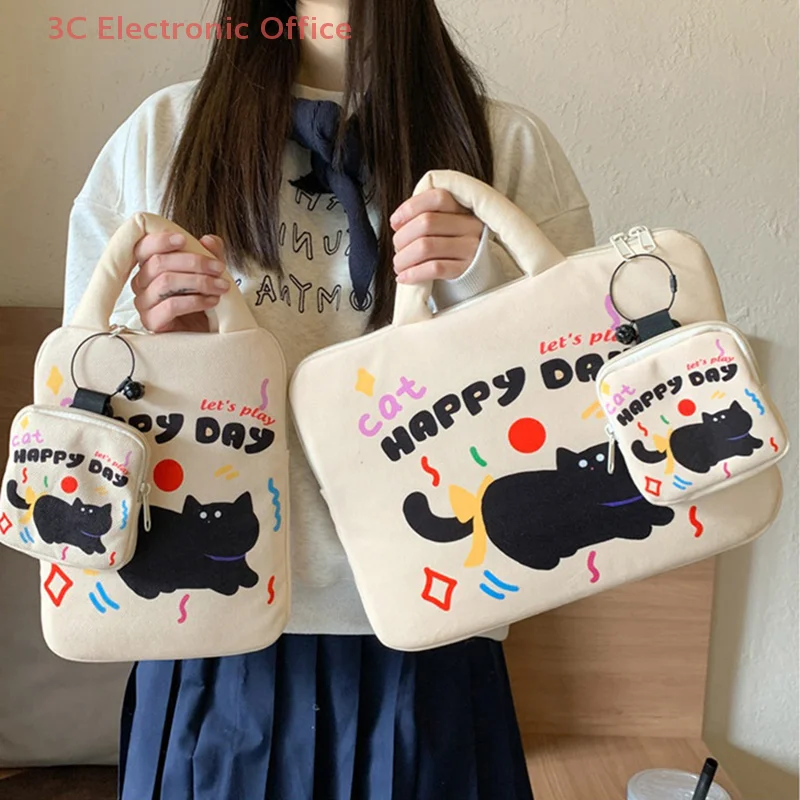 Cute Laptop Sleeve Bag 11 13 Inch Notebook Pouch For Macbook HP Acer Shockproof Handbag Tablet For IPad Pro 11 10.9 Tab S9
Cute Laptop Sleeve Bag 11 13 Inch Notebook Pouch For Macbook HP Acer Shockproof Handbag Tablet For IPad Pro 11 10.9 Tab S9