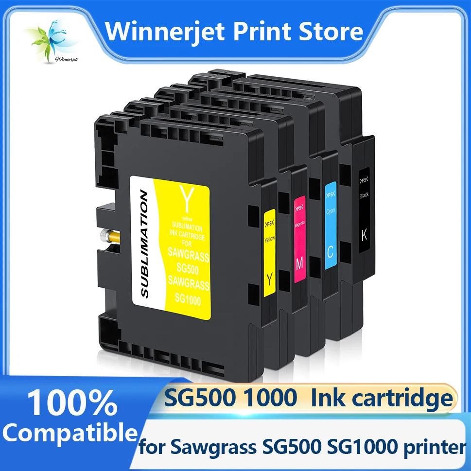 SG500 SG1000 Compatible cartridge With Sublimation ink With one time use chip for Sawgrass sg500 sg1000 printer
SG500 SG1000 Compatible cartridge With Sublimation ink With one time use chip for Sawgrass sg500 sg1000 printer