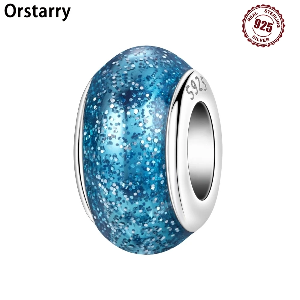 Orstarry стерлингового серебра 925, упрощенная синяя изолирующая бусина, оригинальный браслет, подвески, ювелирные изделия, вечерние бусины, сделай сам, прекрасный подарочный аксессуар
Orstarry стерлингового серебра 925, упрощенная синяя изолирующая бусина, оригинальный браслет, подвески, ювелирные изделия, вечерние бусины, сделай сам, прекрасный подарочный аксессуар