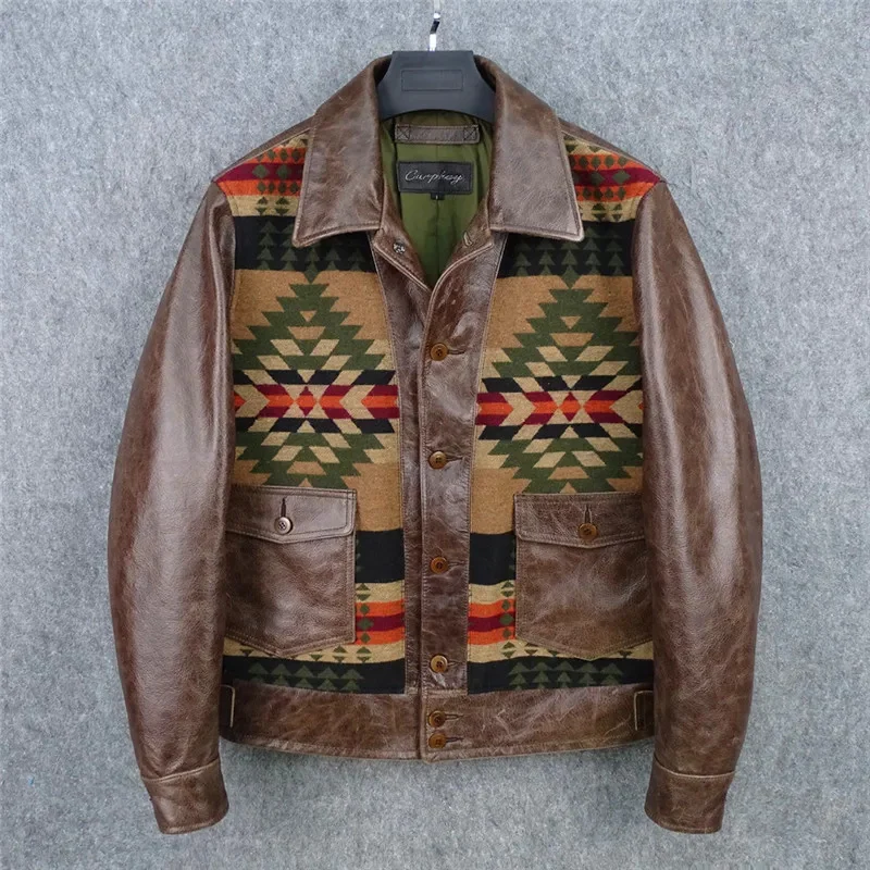 YR!Free shipping.wholesales.men casual genuine leather coat.vintage green Cow Suede jacket.quality 2024 brand Canvas stitching
YR!Free shipping.wholesales.men casual genuine leather coat.vintage green Cow Suede jacket.quality 2024 brand Canvas stitching