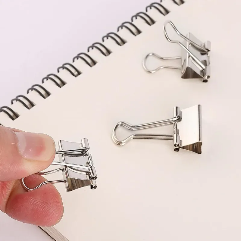 10pcs 15mm 19mm 25mm Silver document long-tail clip, bill and data organization clip, office swallow tail clip
10pcs 15mm 19mm 25mm Silver document long-tail clip, bill and data organization clip, office swallow tail clip