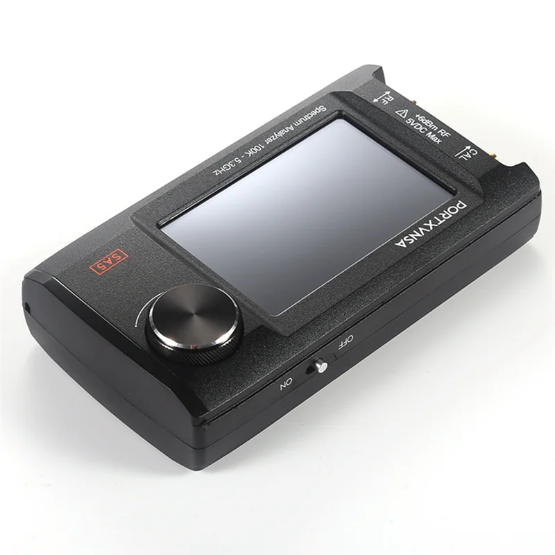 Handheld Spectrum Analyzer 2-In-1 Signal Generator 100K-5.3Ghz With 4Inch Touch Display And 32GB Card
Handheld Spectrum Analyzer 2-In-1 Signal Generator 100K-5.3Ghz With 4Inch Touch Display And 32GB Card