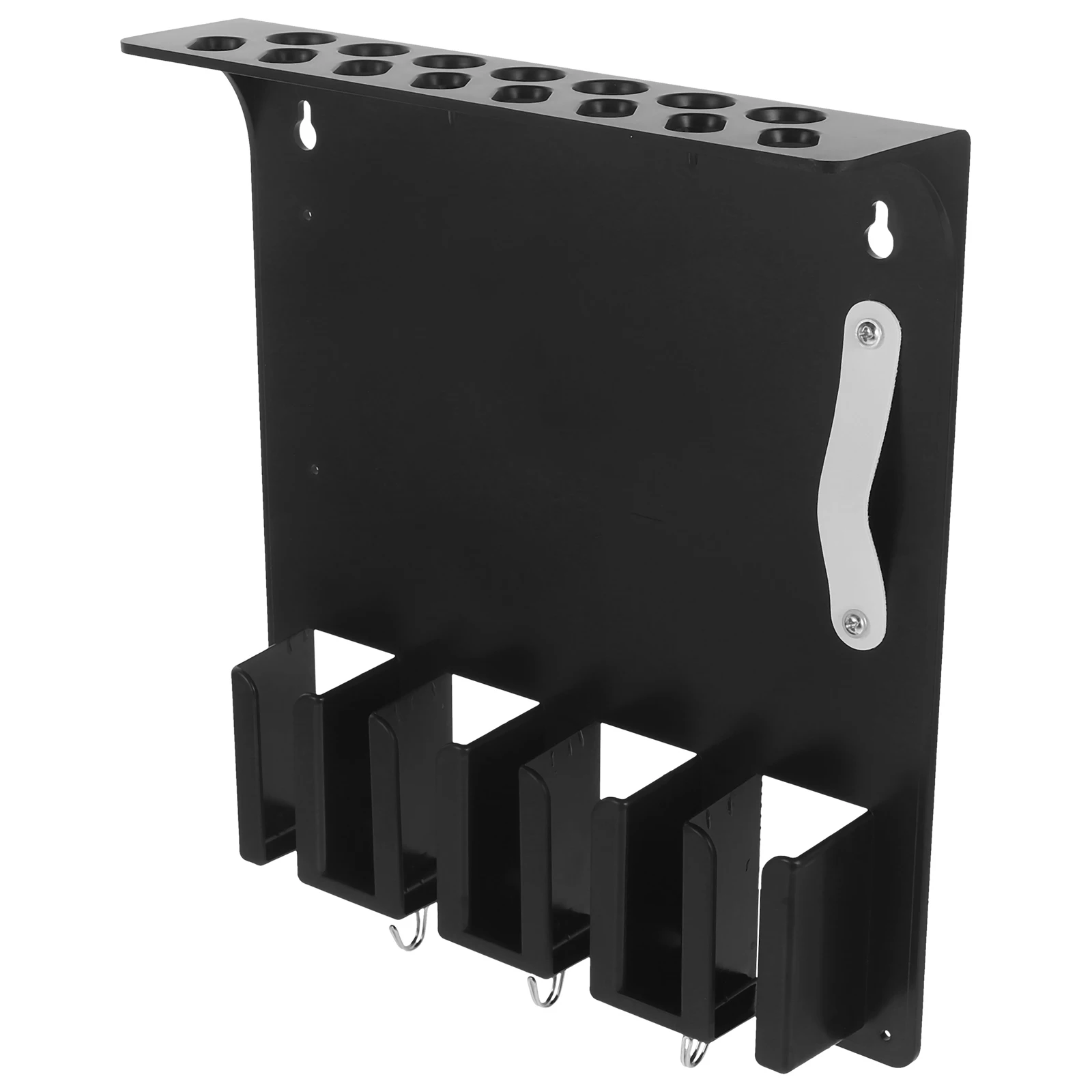 Hairdressing Tool Hanger Brush Clipper Accessory Holder Barber Organizer Wall-mounted
Hairdressing Tool Hanger Brush Clipper Accessory Holder Barber Organizer Wall-mounted