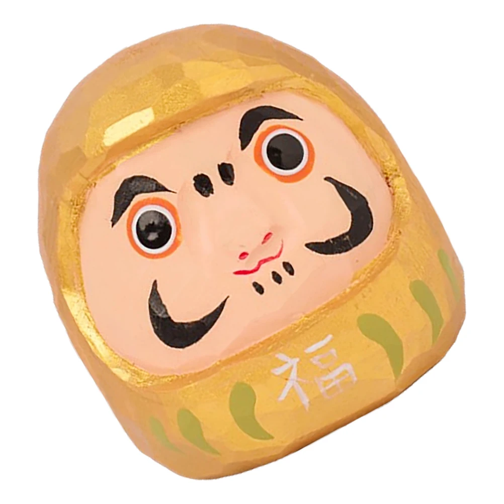 Dharma Egg Ornament Japanese Figurine Wooden Good Luck Office Car Decor Yellow Statue Mini Sculpture
Dharma Egg Ornament Japanese Figurine Wooden Good Luck Office Car Decor Yellow Statue Mini Sculpture