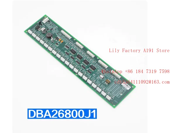 Elevator RS32 board, car communication board address board DBA26800J1 V1.2/1.0
Elevator RS32 board, car communication board address board DBA26800J1 V1.2/1.0