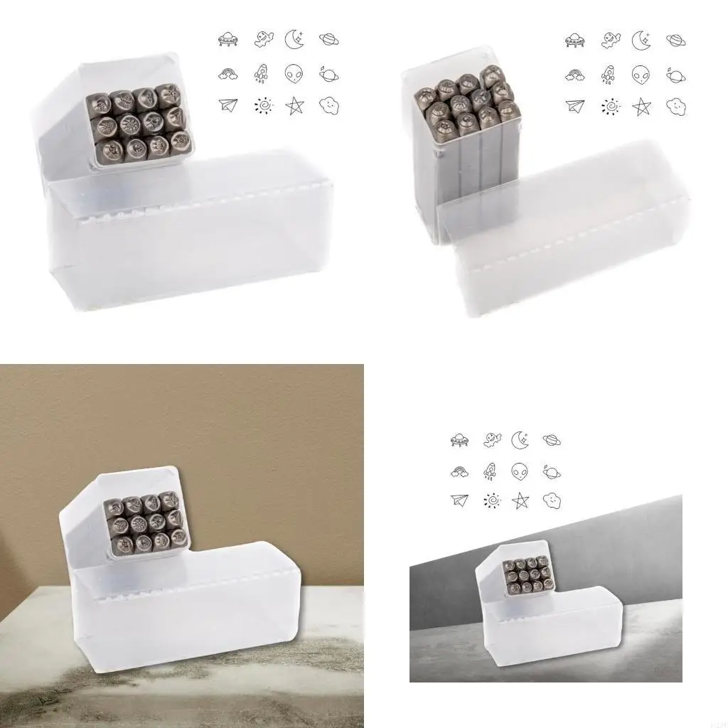 12 Pieces Love Themed Sturdy Steel Stamping Set for Creative Designs Use
12 Pieces Love Themed Sturdy Steel Stamping Set for Creative Designs Use