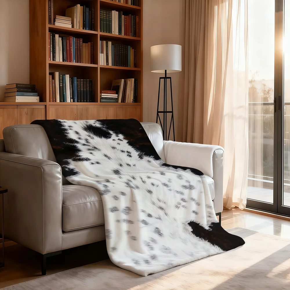 plush cowhide patterned Blanket Soft Throw Blanket for Home Bedroom Bed Sofa Picnic Travel Office Rest Cover Blanket Gift
plush cowhide patterned Blanket Soft Throw Blanket for Home Bedroom Bed Sofa Picnic Travel Office Rest Cover Blanket Gift
