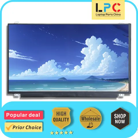 N156BGN-E41 Ekran LCD z dotykowym panelem HD 1366×768 EDP 40 pinów 15,6 cala Nowy zamiennik do laptopa, panel dotykowy