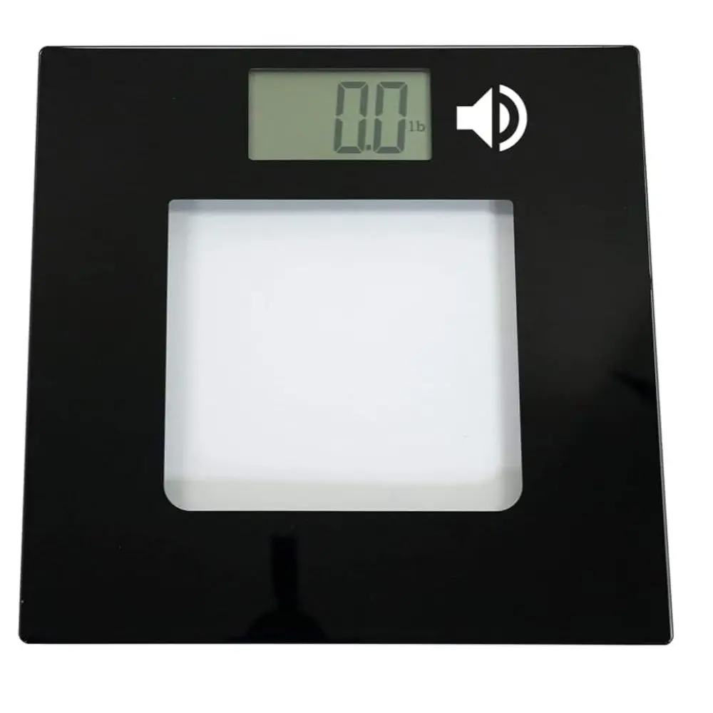 Extra Wide Glass Digital Scale with Voice & Visual Display - 395 lbs Capacity - Large LCD - Tap to Activate
Extra Wide Glass Digital Scale with Voice & Visual Display - 395 lbs Capacity - Large LCD - Tap to Activate