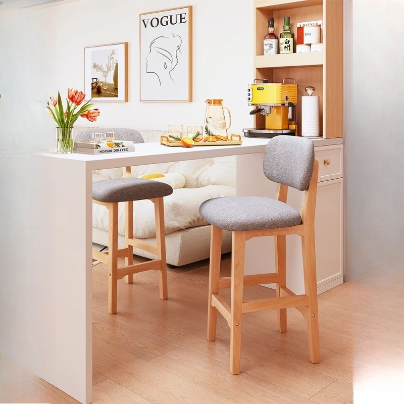Ergonomic Bar Chair Elegant Fabric Wooden Bar Chair Accent Modern Design Counter Makeup Soft Bancos Para Barra Balcony Furniture
Ergonomic Bar Chair Elegant Fabric Wooden Bar Chair Accent Modern Design Counter Makeup Soft Bancos Para Barra Balcony Furniture