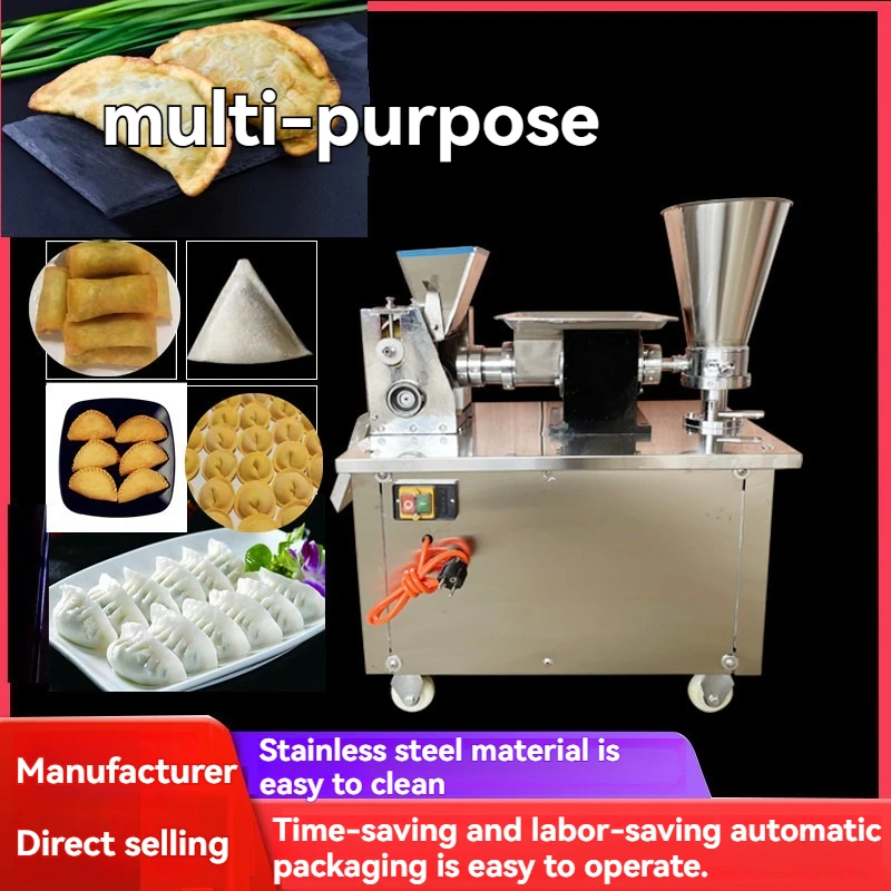 Automatic Stainless Steel Dumpling Machine Small Commercial Jiaozi Maker Multifunctional Imitation Handmade Wrapper
Automatic Stainless Steel Dumpling Machine Small Commercial Jiaozi Maker Multifunctional Imitation Handmade Wrapper