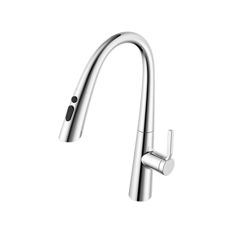 All-copper kitchen faucet, pull-out type hot and cold household two-in-one vegetable basin sink sink retractable faucet 
All-copper kitchen faucet, pull-out type hot and cold household two-in-one vegetable basin sink sink retractable faucet