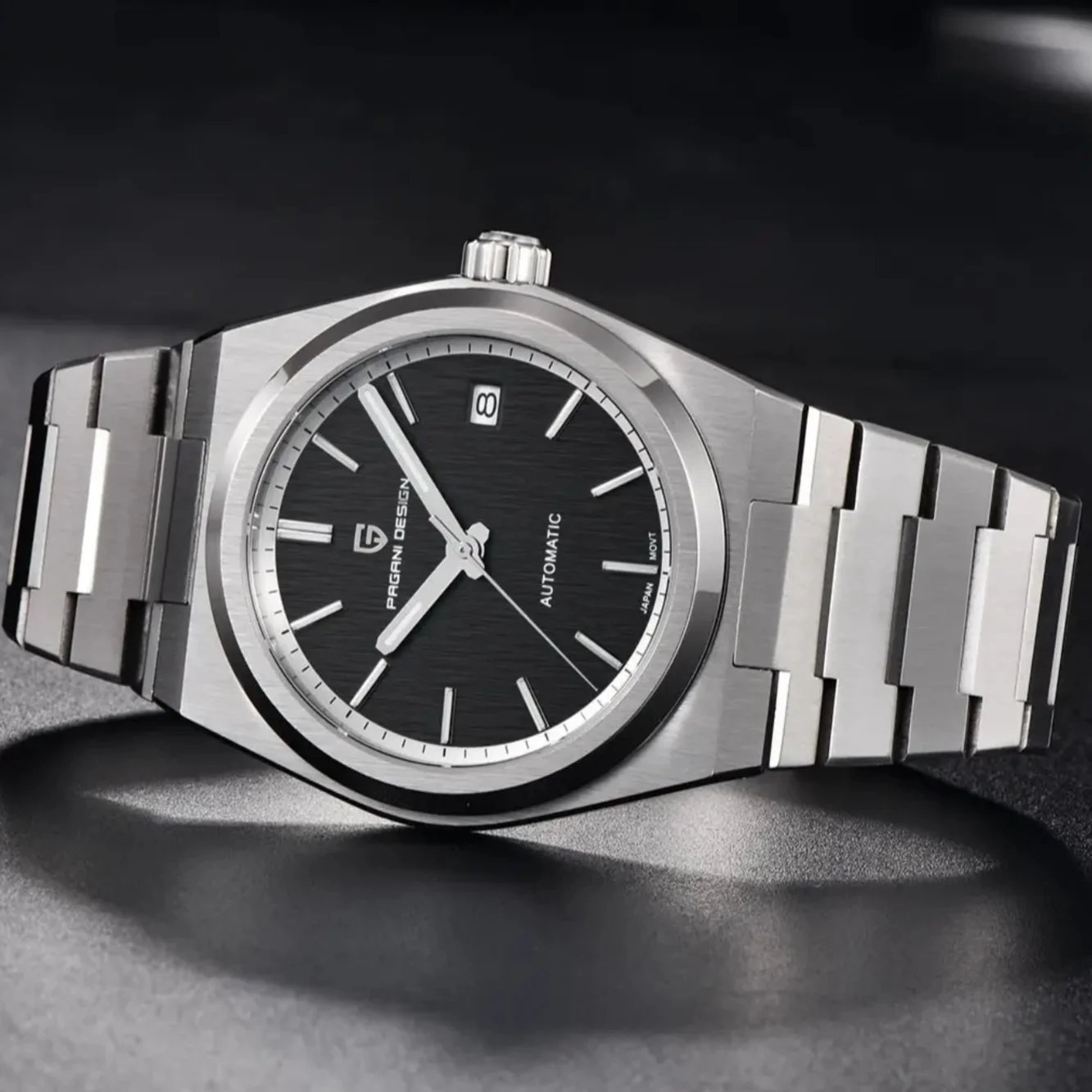 PAGANI DESIGN 2025 New Men Mechanical Watch NH35A Luminous Sapphire Crystal Stainless Steel PD1753 Waterproof 100m Reloj Hombre
PAGANI DESIGN 2025 New Men Mechanical Watch NH35A Luminous Sapphire Crystal Stainless Steel PD1753 Waterproof 100m Reloj Hombre