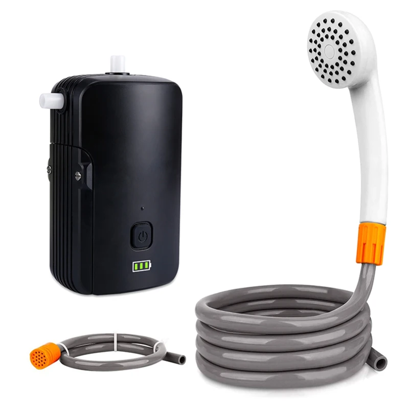 Portable Camping Shower Outdoor/Indoor Electric Shower with Battery Powr Display,2 Flow Mode 4400mAh USB Rechargeable Fast
Portable Camping Shower Outdoor/Indoor Electric Shower with Battery Powr Display,2 Flow Mode 4400mAh USB Rechargeable Fast