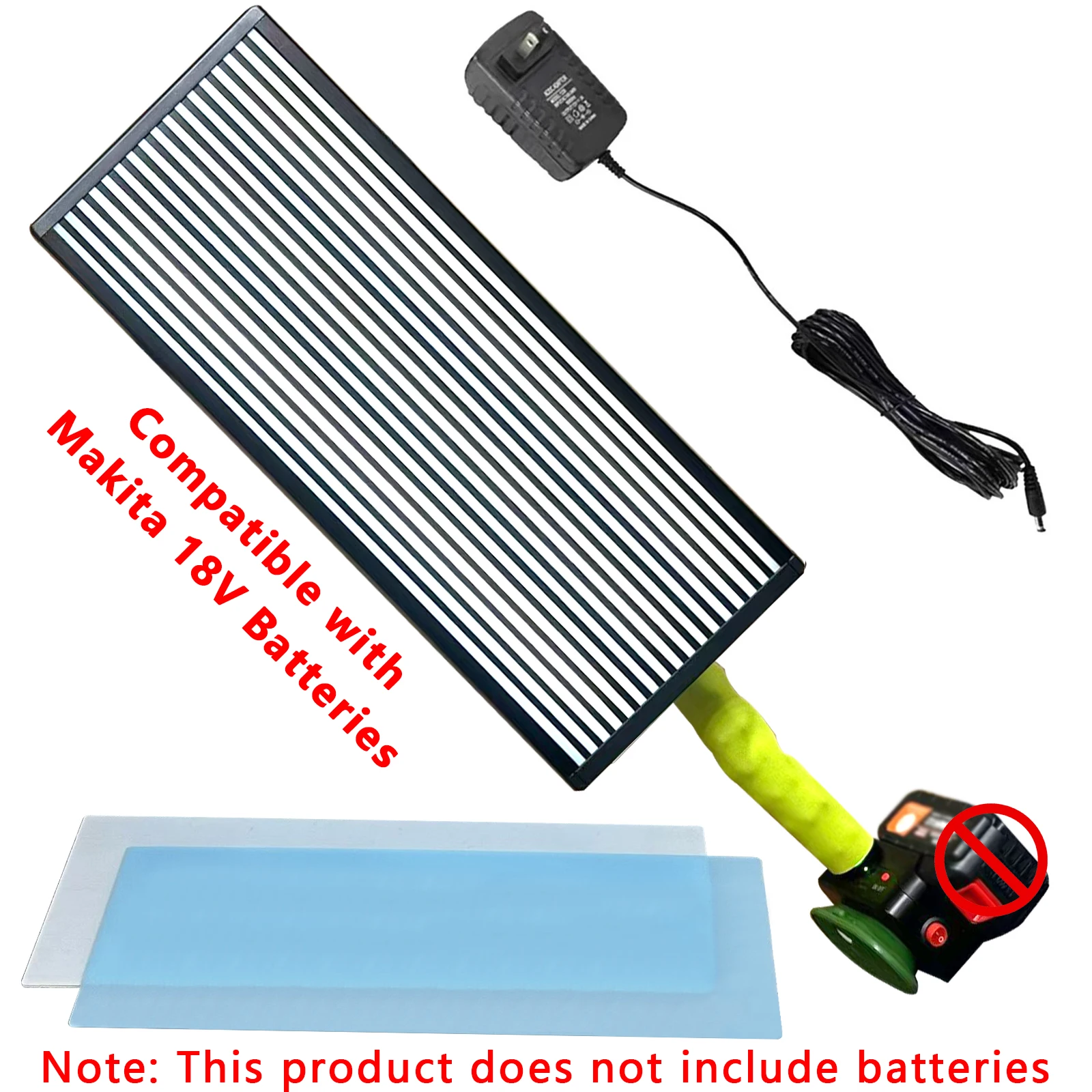 Car Paintless Dent Repair Light, with 3 Replaceable Light Panels, Dent Removal Tool
Car Paintless Dent Repair Light, with 3 Replaceable Light Panels, Dent Removal Tool
