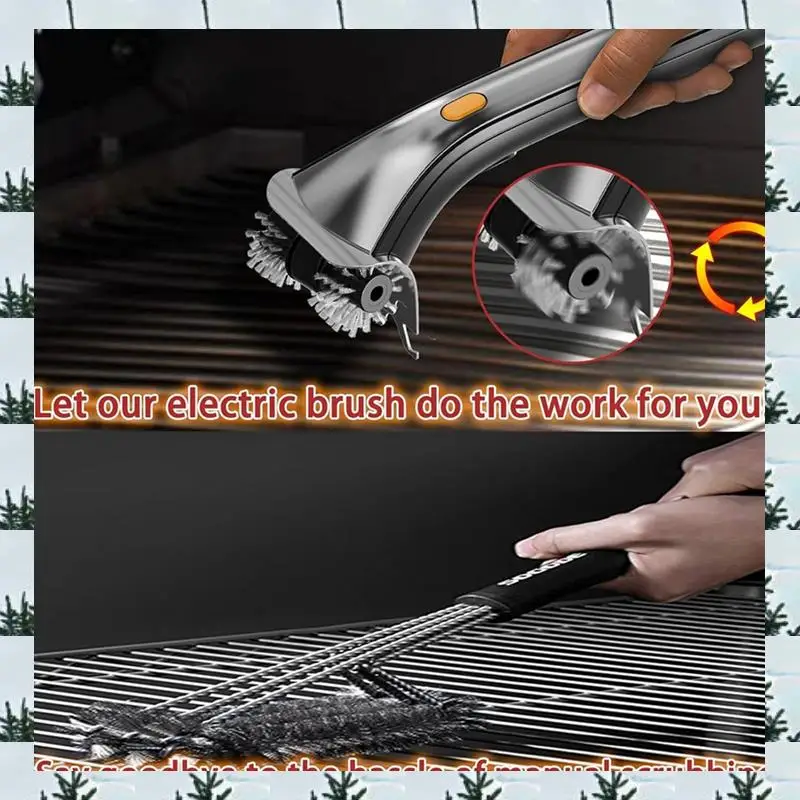 ABLG Electric Grill Brush, Safe Wire Bristles Grill Brush For Outdoor Grill, Steam BBQ Grill Cleaning Brush With Bristles
ABLG Electric Grill Brush, Safe Wire Bristles Grill Brush For Outdoor Grill, Steam BBQ Grill Cleaning Brush With Bristles