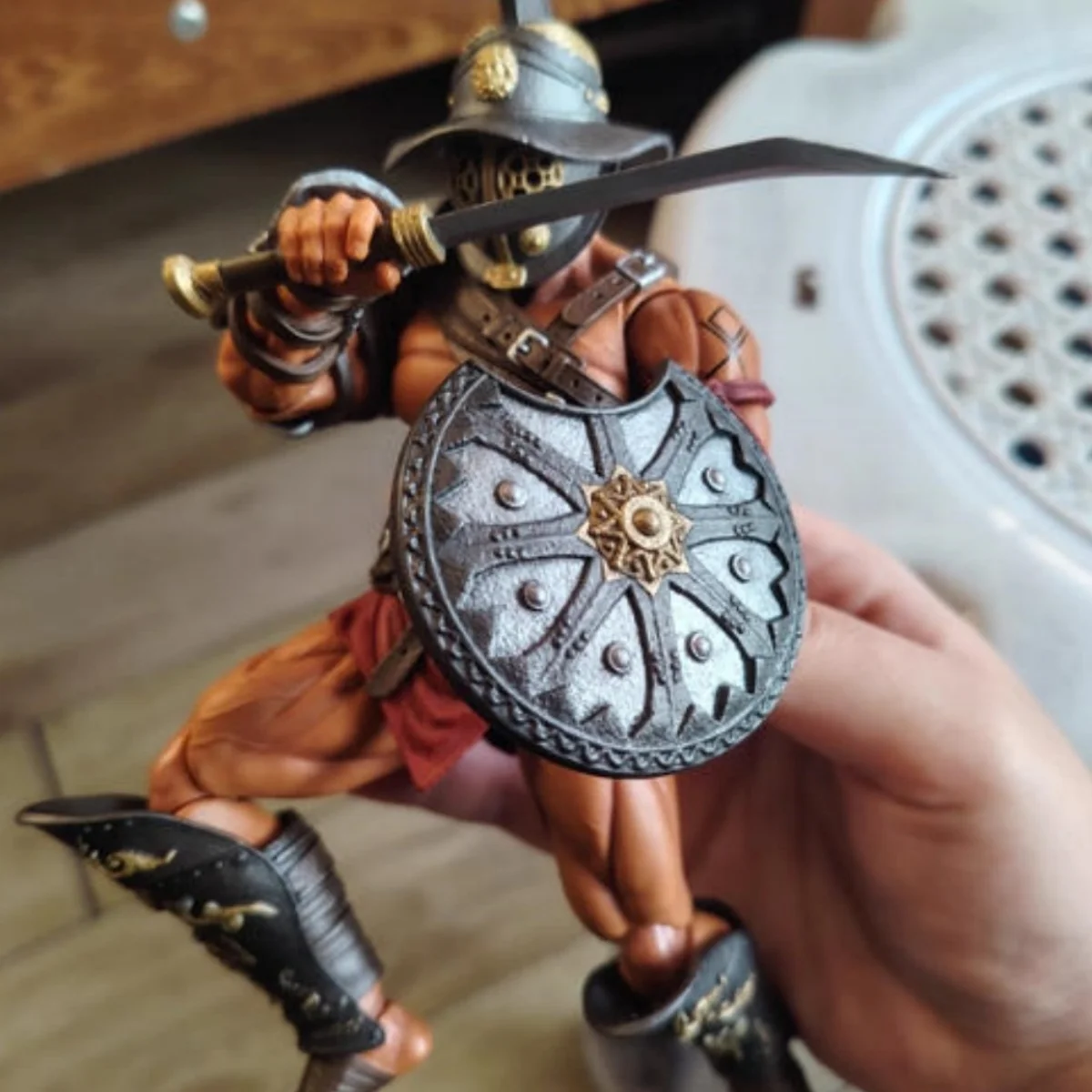 XesRay масштаб 1/12 Gladiator Glory Battle 6 Pomodoros со сменной формой руки, полный набор для 6 дюймов, экшн-фигурка, модель игрушки
XesRay масштаб 1/12 Gladiator Glory Battle 6 Pomodoros со сменной формой руки, полный набор для 6 дюймов, экшн-фигурка, модель игрушки