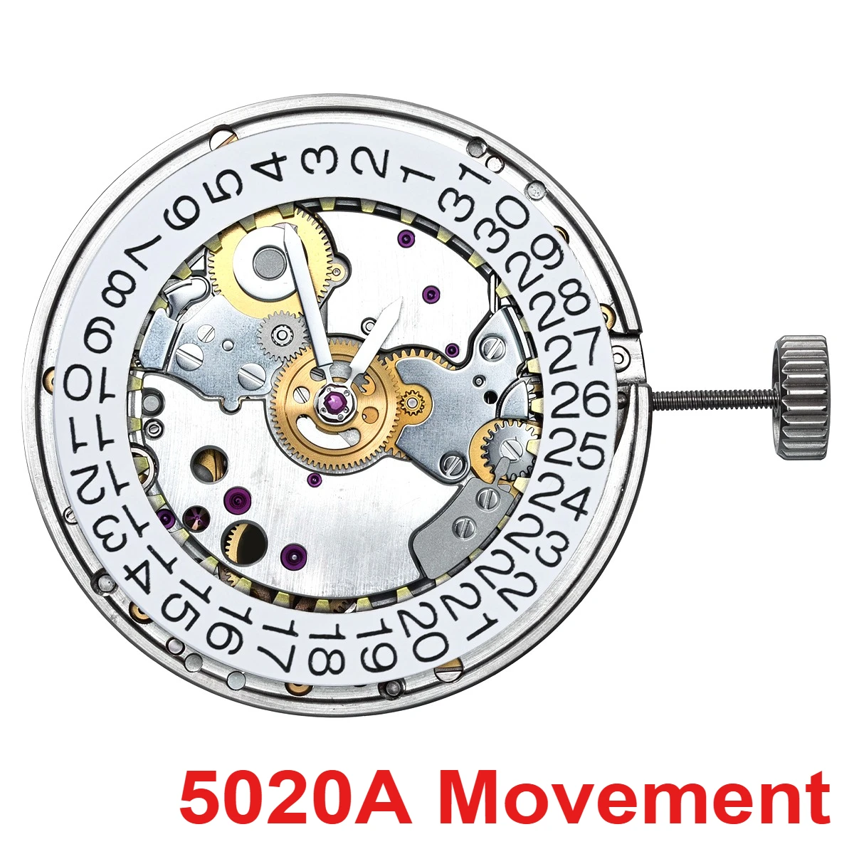 5020A Automatic Mechanic Movement 34 Jewels Movement Two-pin Super slim micro rotor Movement Watch Dial Mods Repair Watchmaker
5020A Automatic Mechanic Movement 34 Jewels Movement Two-pin Super slim micro rotor Movement Watch Dial Mods Repair Watchmaker