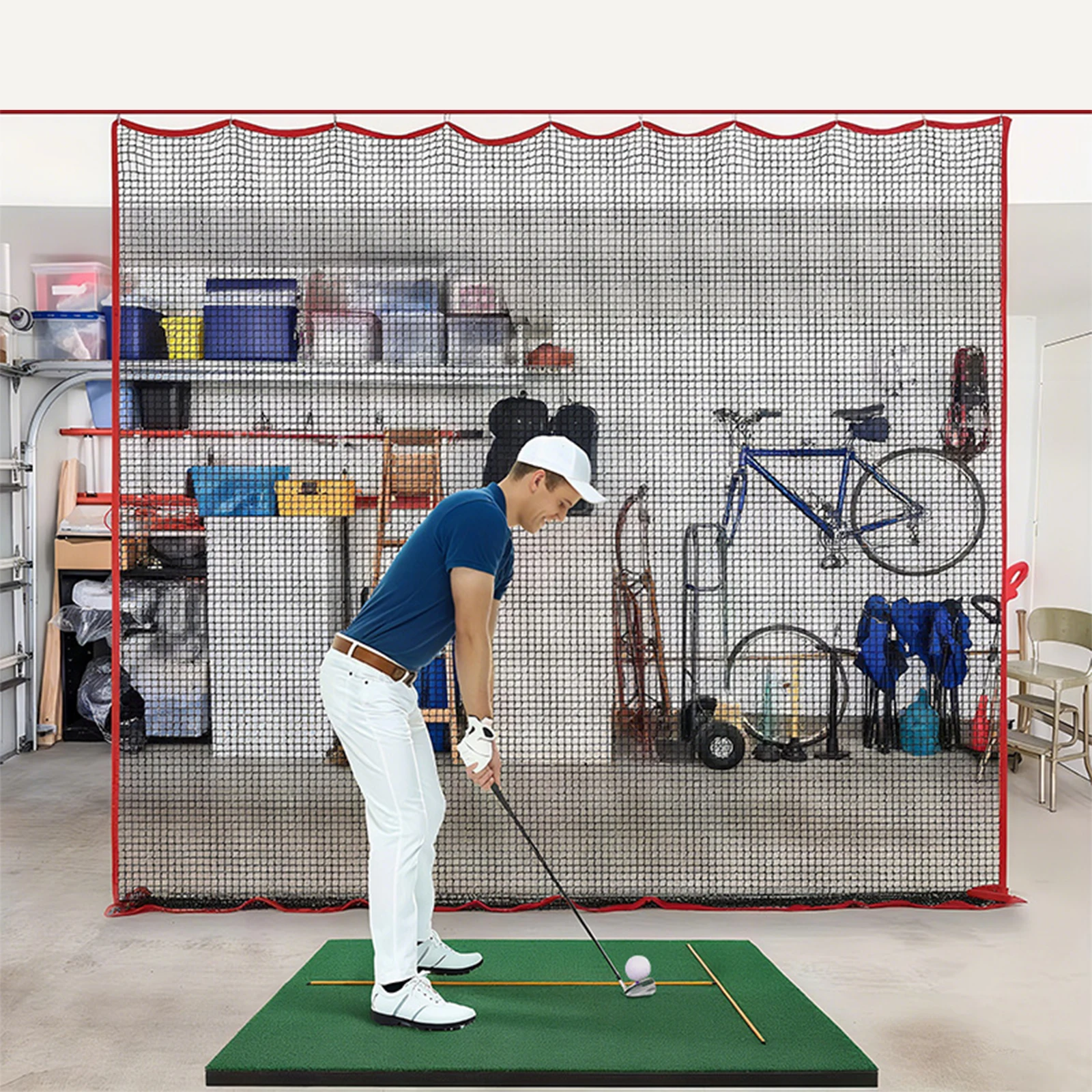 3X3M Golf Hitting Net for Yard Driving Chipping Training Sport Practice Barrier Net Heavy Duty Ball Netting Swing Train Aid Gift
3X3M Golf Hitting Net for Yard Driving Chipping Training Sport Practice Barrier Net Heavy Duty Ball Netting Swing Train Aid Gift