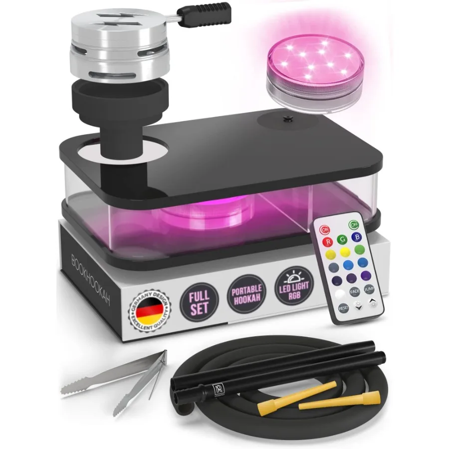 Black Hookah Set Premium Portable With Everything And Case For Travel Flat Hookah Box With Charcoal Holder Coal Cover Travel Ho
Black Hookah Set Premium Portable With Everything And Case For Travel Flat Hookah Box With Charcoal Holder Coal Cover Travel Ho