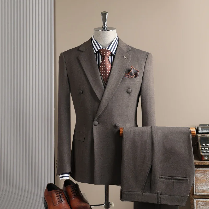 ST Cassy Dark Blue Elegant Man Suit 3 Pcs Set Modern Wedding Party Suits for Men Stylish Business Office Suit
ST Cassy Dark Blue Elegant Man Suit 3 Pcs Set Modern Wedding Party Suits for Men Stylish Business Office Suit